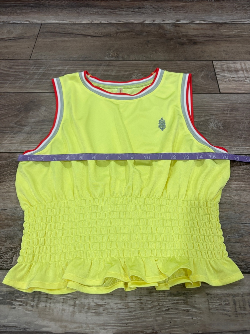NWOT FP Movement Prime Time Tank Yellow Medium - Picture 5 of 9